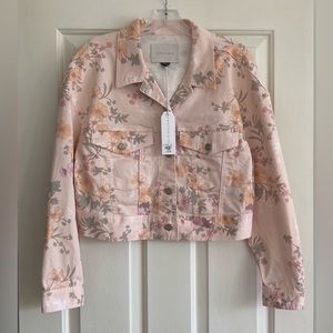 Women Sanctuary Clothing Twill floral jacket